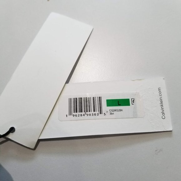 Calvin Klein V Wire Bandeau Halter Tankini Top Size Large - Picture 10 of 10